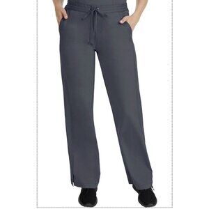 New Healing Hands Purple Label Women 2X Taylor Scrubs Pants Pewter Gray